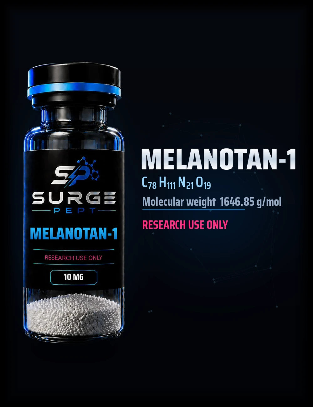 MT1 (Melanotan-I Acetate) 10mg