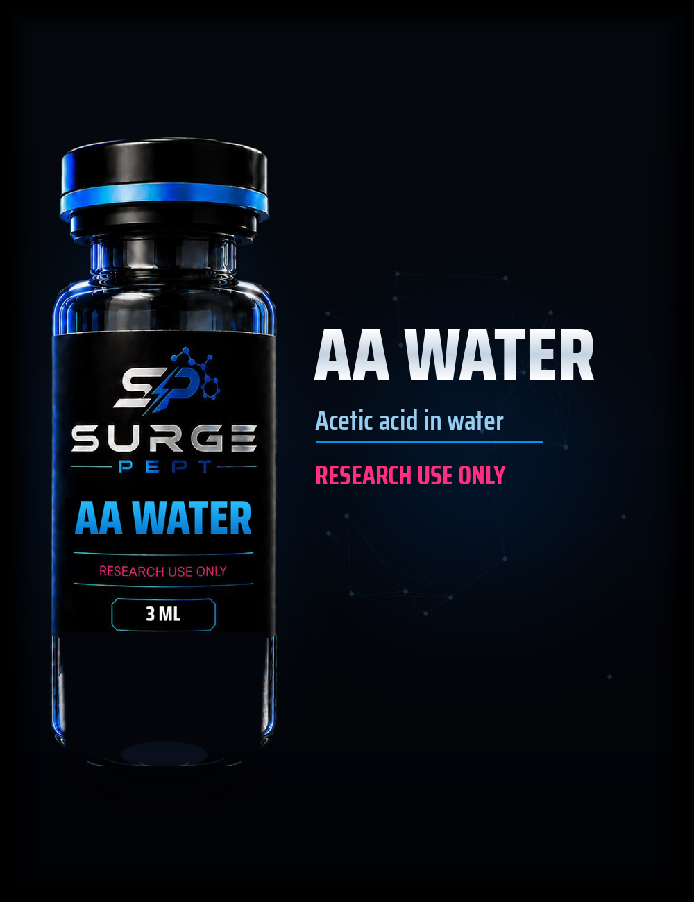 AA Water 3ML (Acetic Acid Water)