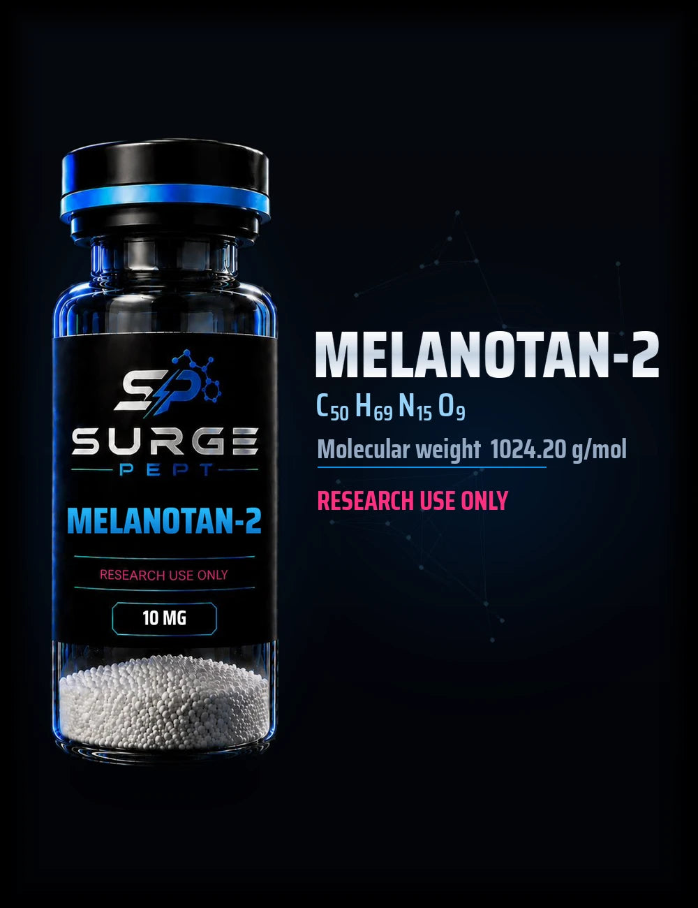 MT2 (Melanotan-II Acetate) 10mg